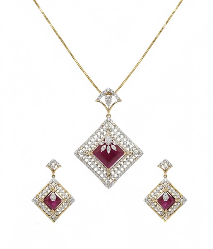 Ruby Royale Pendant