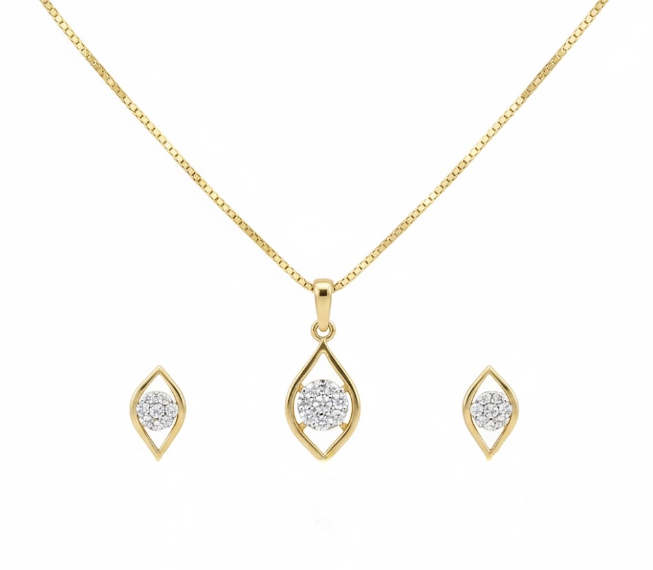 Classic Marquise Glow Pendant