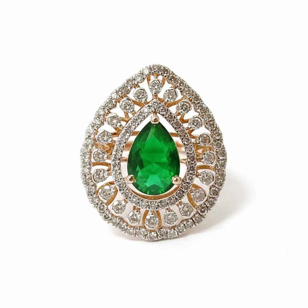 Imperial Green Radiance Ring