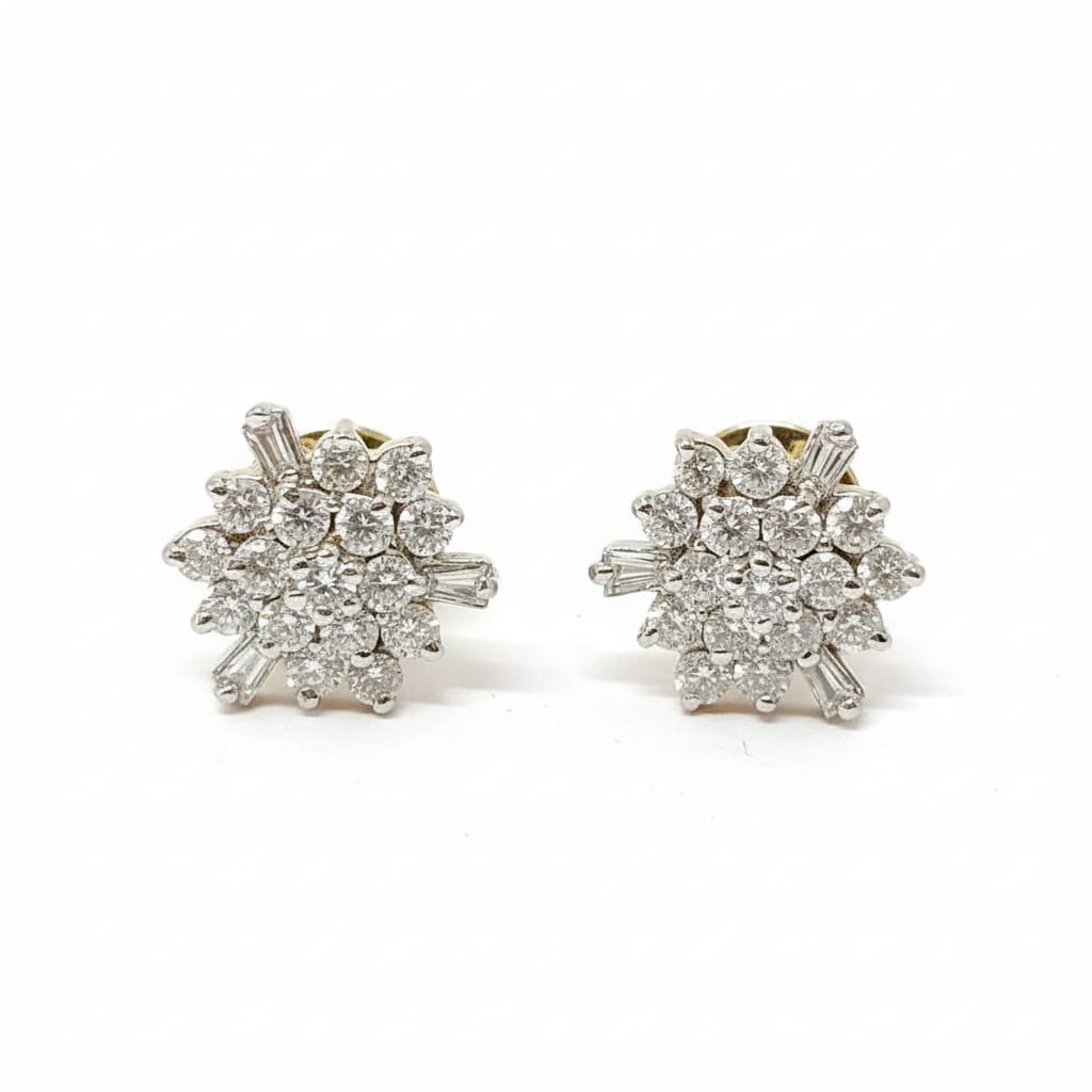 Crystal Starburst Studs