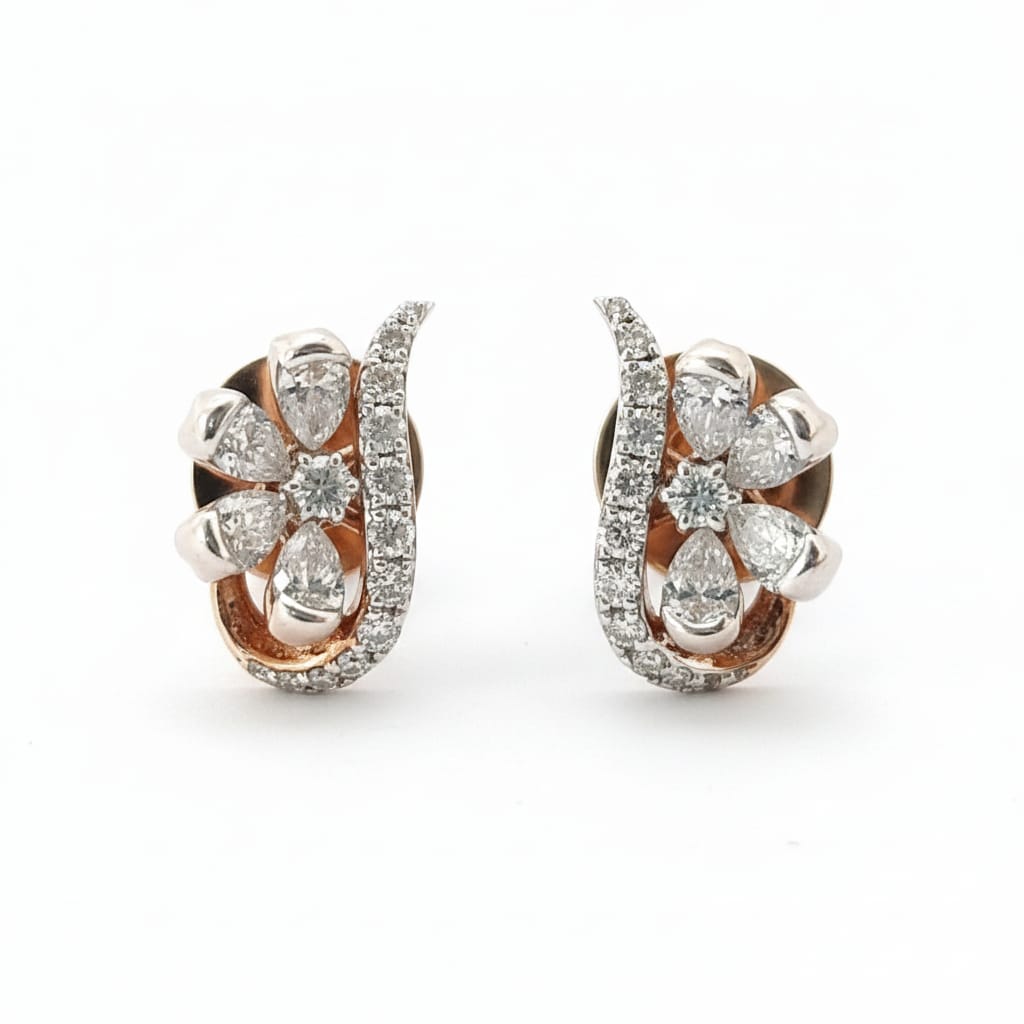 FlowerKiss Diamond Studs