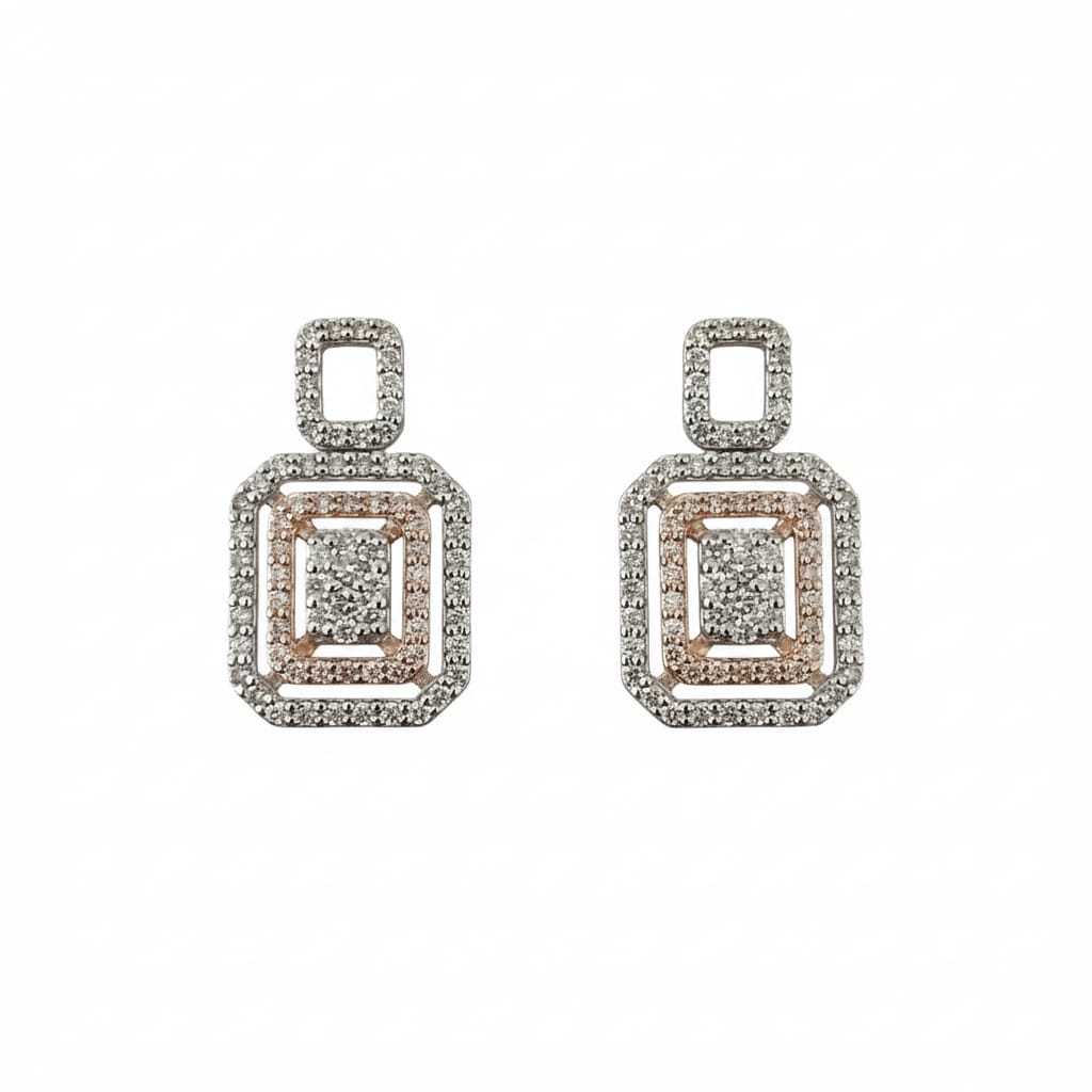 Celestial Frame Diamond Studs