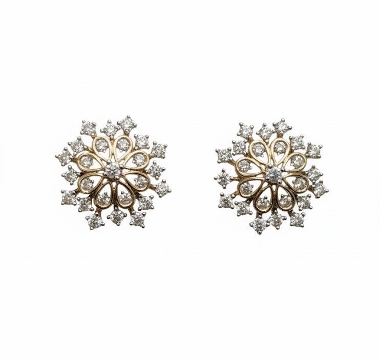 Princess Fan Earrings