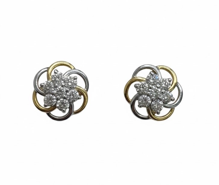 Twintone Bloom Studs