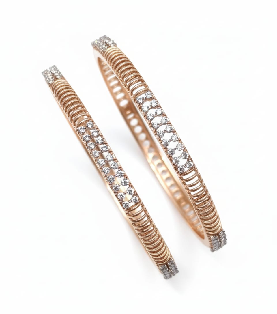 Diamond Glide Bangles