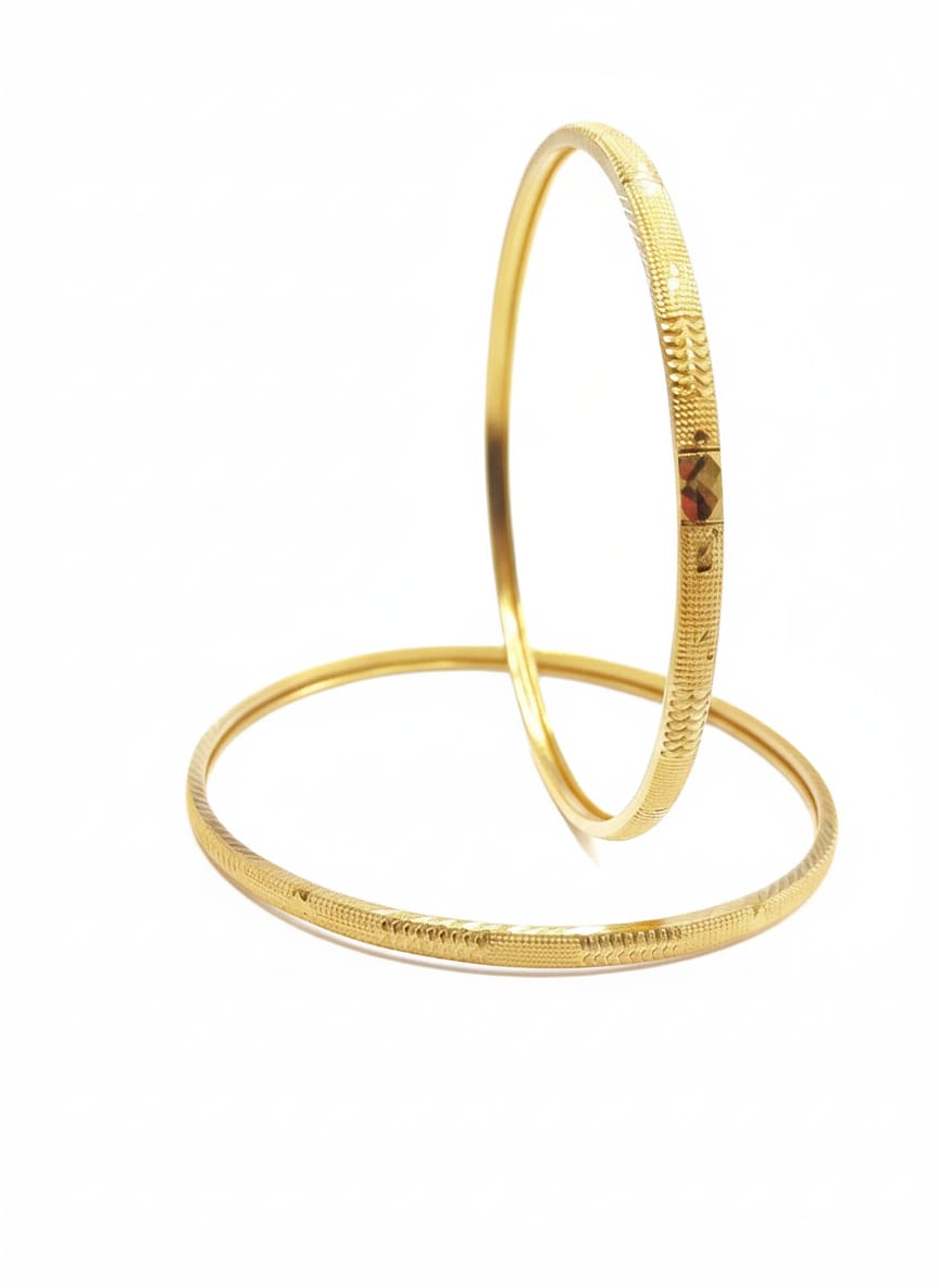 Golden Textura Bangle