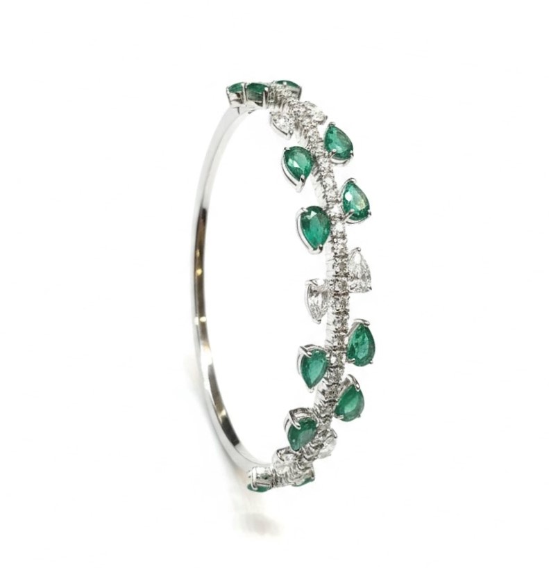 Dewdrop Leaf Bracelet