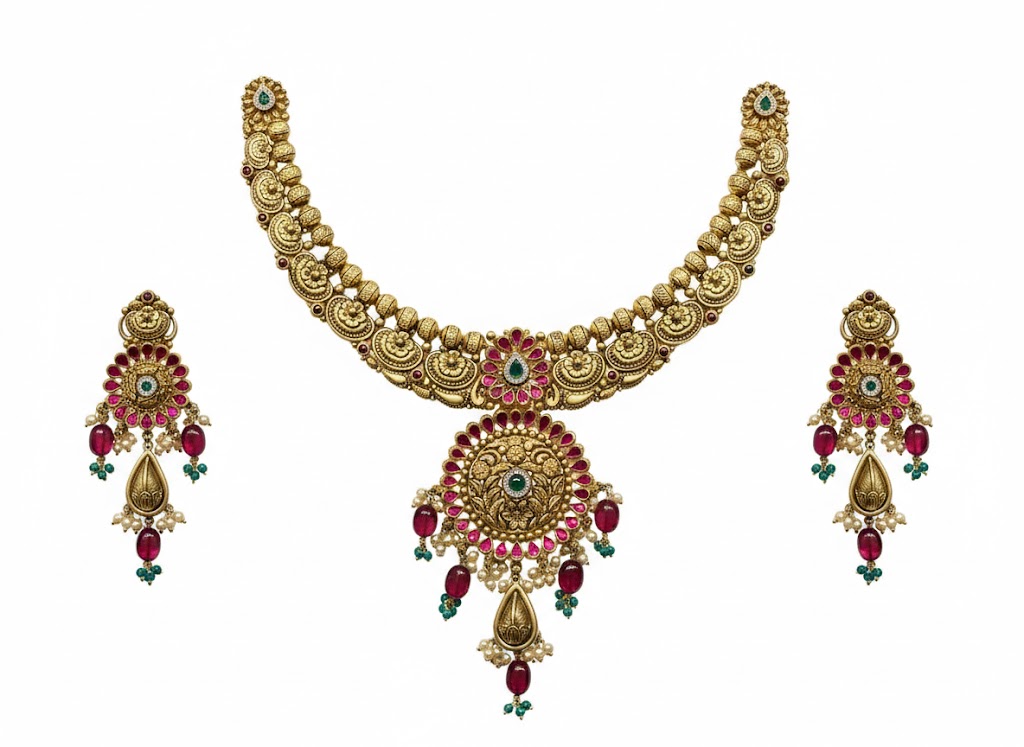Noor-e-Kundan Set