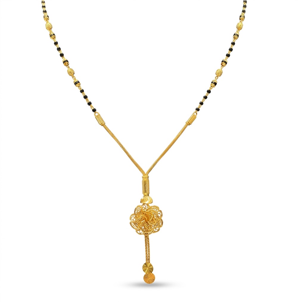 Sunburst Tassel Mangalsutra