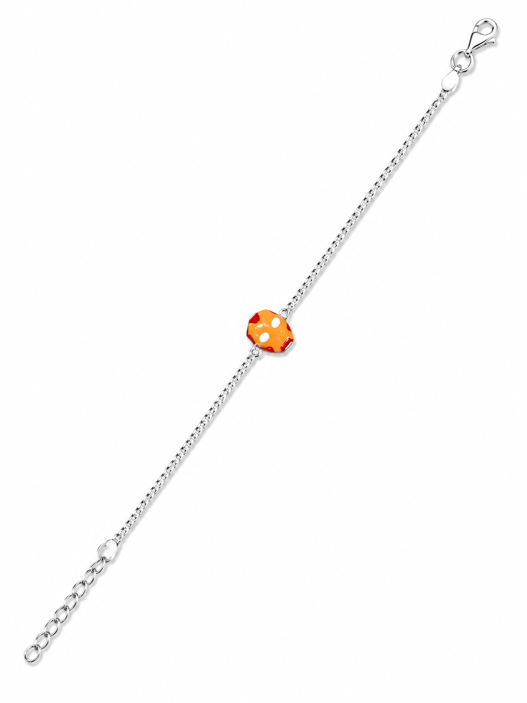 Silver Little Super Hero Kids Rakhi