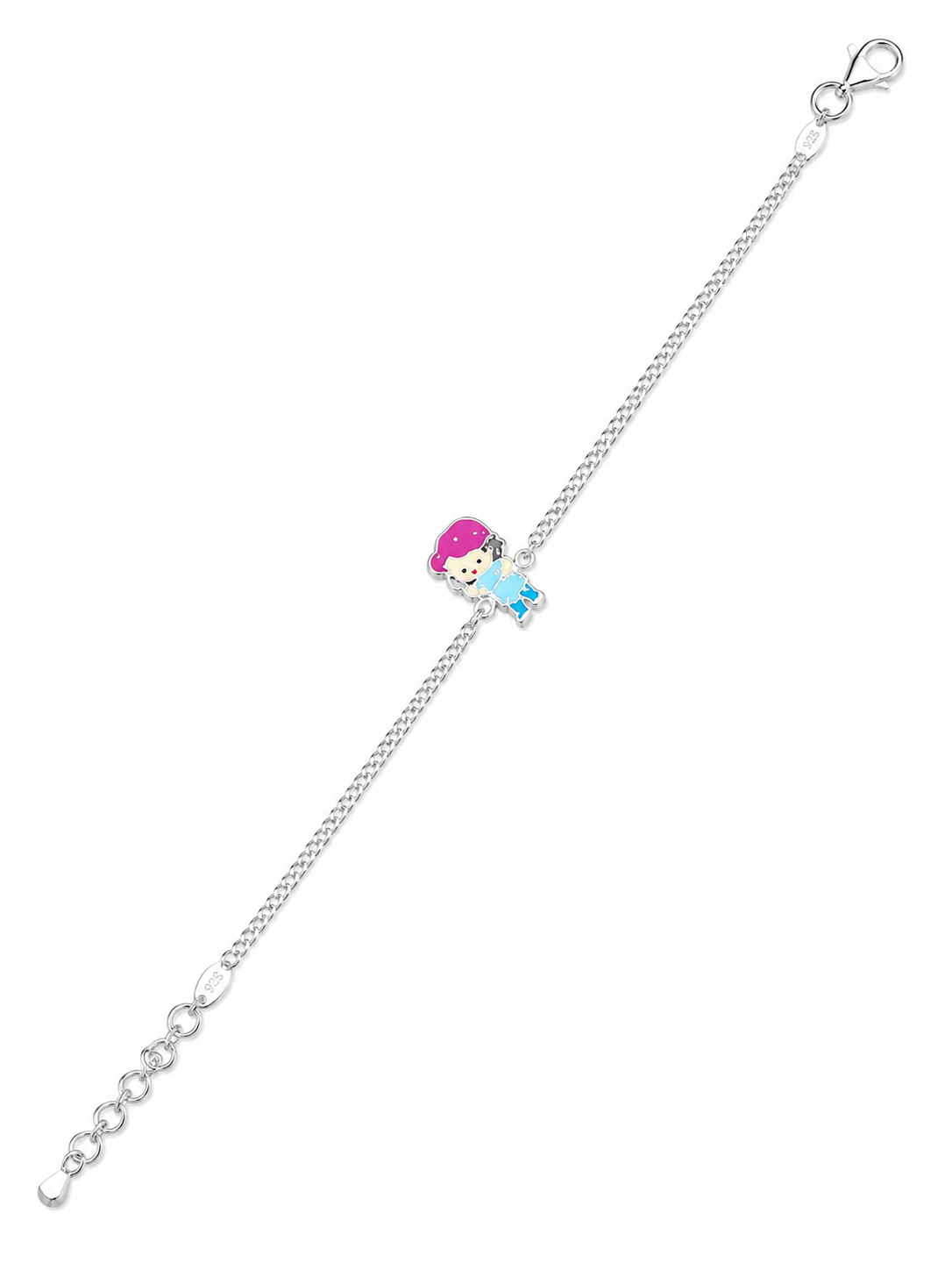 Silver Baby Princess Kids Rakhi