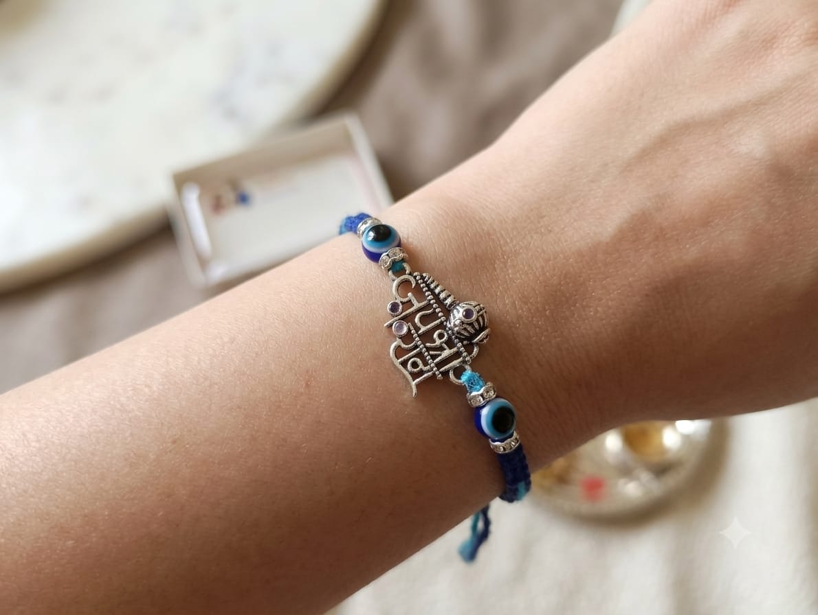 Neel Ratna Heritage Silver Rakhi