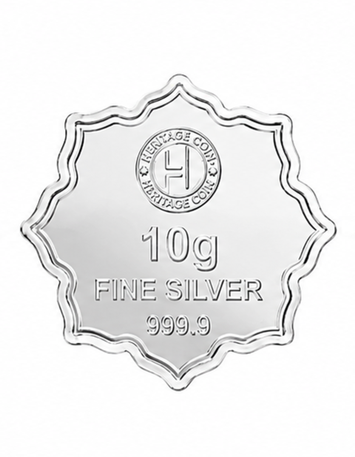 10 Gram 999.9 Fine Silver Tree of Life Heritage Coin
