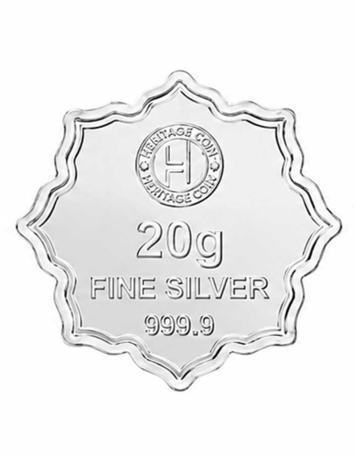 20 Gram 999.9 Fine Silver Tree of Life Heritage Coin